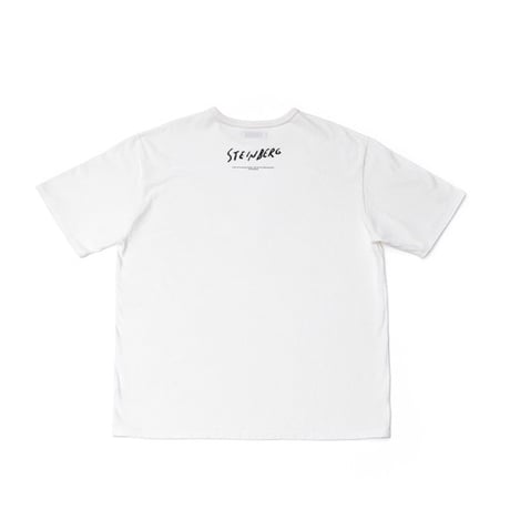 OLD JOE(オールドジョー) -CREW NECK TEE Saul Steinberg(RAW WHITE)