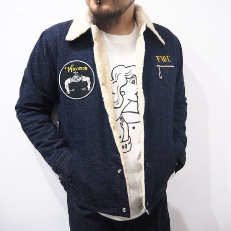 5WHISTLE(ファイブホイッスル) -SAILOR'S BOA JACKET(INDIGO)