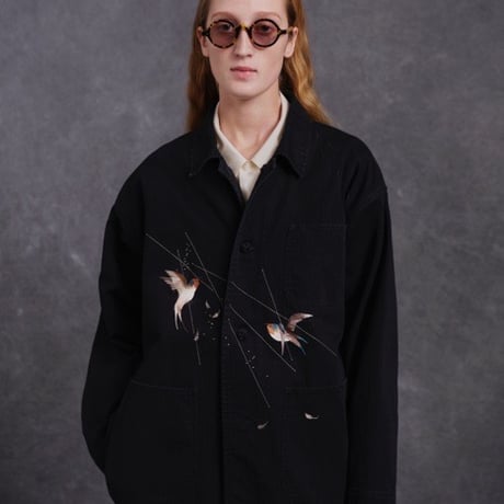 OLD JOE(オールドジョー) -PATINA HERRINGBONE SOUVENIR JACKET(ONYX)