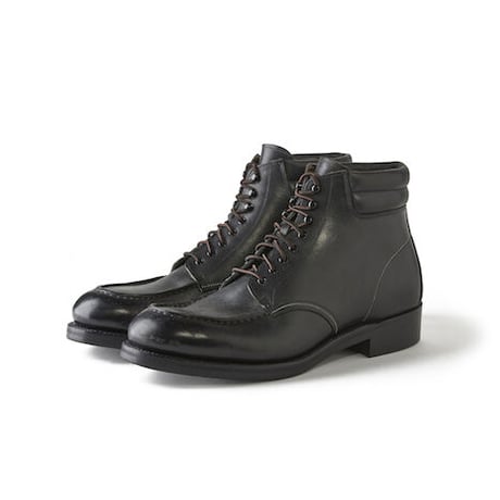 OLD JOE(オールドジョー) -"The Outlander" VACHETTA LEATHER MOC TOE BOOTS(BLACK)