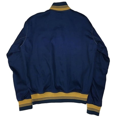 NorthNoName(ノースノーネーム)-COTTON VARSITY JACKET(BLUE)
