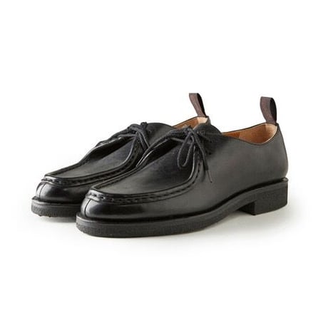 OLD JOE(オールドジョー) -“The Shepherd“ STUNNING LEATHER TYROLEAN SHOES (BLACK HORSE BUTT)
