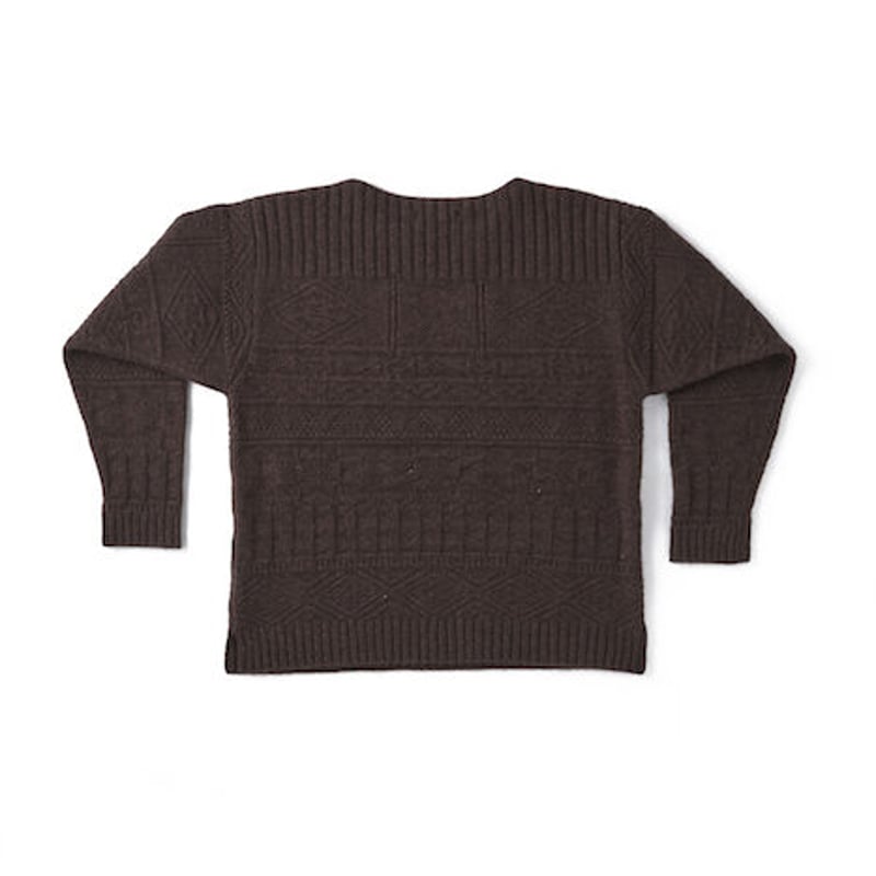 OLD JOE(オールドジョー) -GUERNSEY BOAT-NECK SWEATER(ES