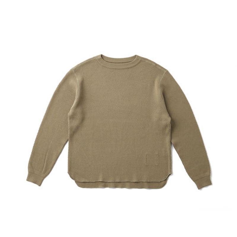 トップス OLDJOE HONEYCOMB WUFFLE BOAT-NECKSHIRTS OLD JOE(オールドジョー) -HONEYCOMB WUFFLE BOAT-NECK SH