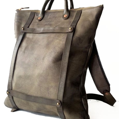 VASCO(ヴァスコ)-VS-207L  LEATHER HELMET 2WAY BAG