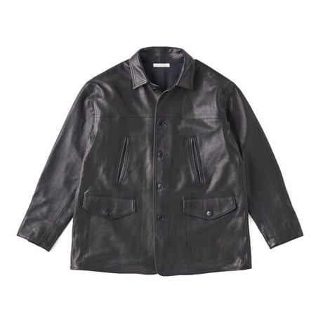 OLD JOE(オールドジョー) - STUNNING LEATHER DURABLE COAT ITALIAN CALF(ONYX BLACK)
