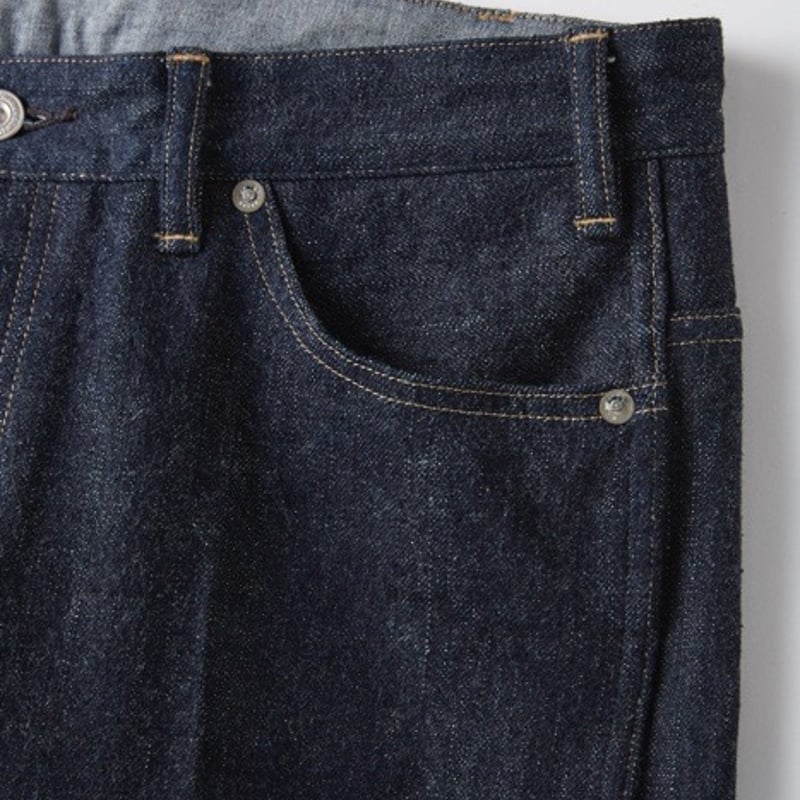 OLDJOE オールドジョー　セルビッチストレートデニム32インチ OLD JOE BELTLESS WAIST JEAN TROUSER