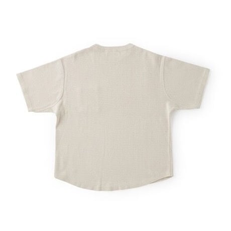 OLD JOE(オールドジョー) -WAVY RIB SPORTS SHIRTS short sleeve(BONE)
