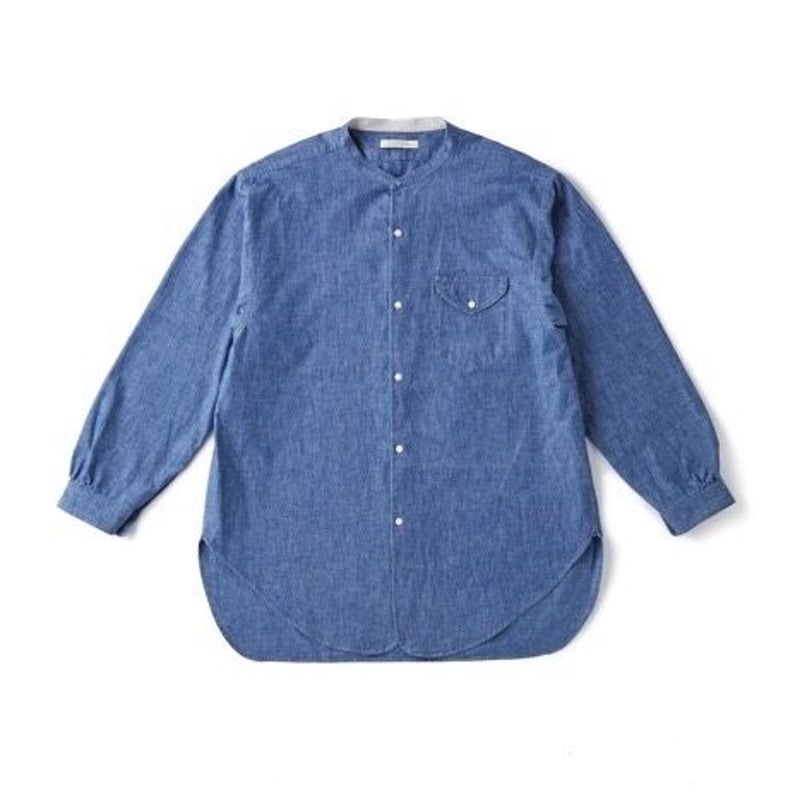 OLD JOE(オールドジョー) -BAND COLLAR LONG TAIL SHIRTS(