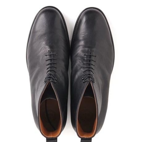 OLD JOE(オールドジョー) -“The Bookmaker” ARTISAN LEATHER WHOLE CUT BOOTS(BLACK)