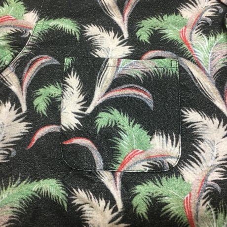 5WHISTLE(ファイブホイッスル) -HAWAIIAN NEL SHIRT(BLACK)