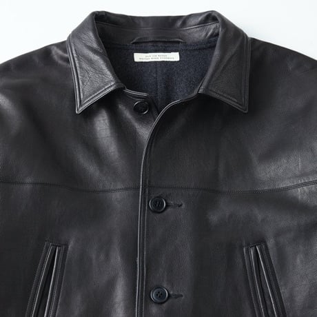 OLD JOE(オールドジョー) - STUNNING LEATHER DURABLE COAT ITALIAN CALF(ONYX BLACK)