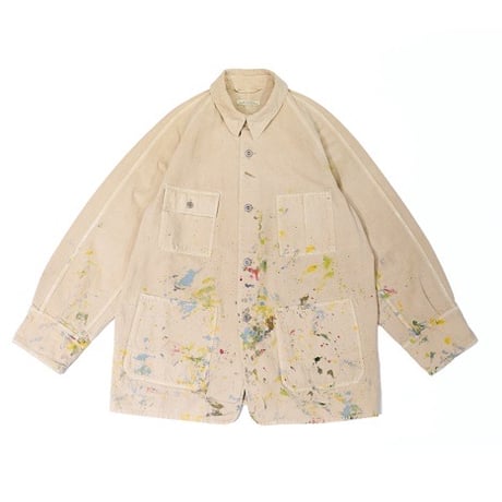 OLD JOE(オールドジョー) -HAMPTON CHORE JACKET PATINA & PAINT(NATURAL)
