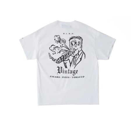 BILLBOARD(ビルボード) -PRINT T-SHIRTS "TABACCONIST"(WHITE)