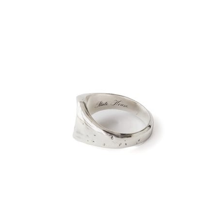 OLD JOE(オールドジョー) -STATE HOUSE OVAL SIGNET RING / HAMMERED OJ-AC02