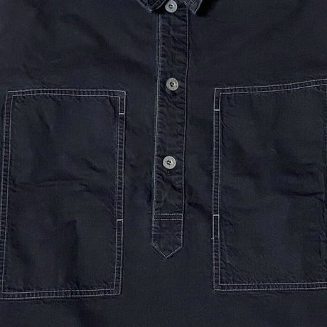 NorthNoName(ノースノーネーム)-MECHANIC PULLOVER SHIRTS(BLACK)