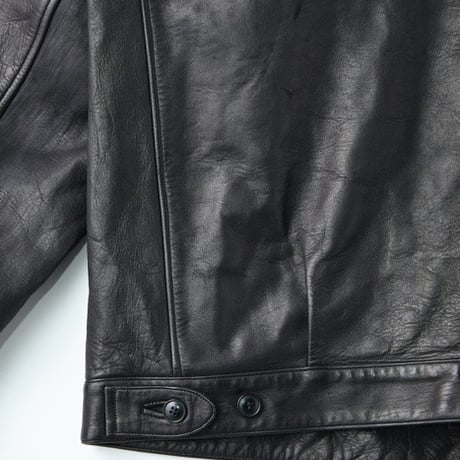 OLD JOE(オールドジョー) - PATINA HORSE-HIDE JEAN JACKET(PATINA BLACK)
