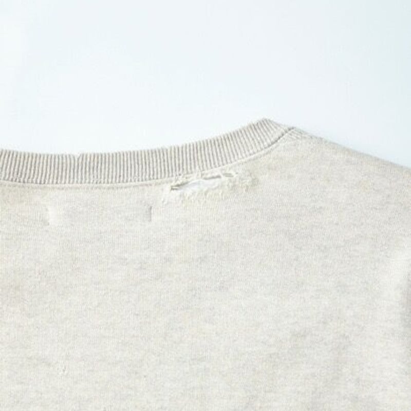 トップス OLD JOE \"DOUBLE FACE CUT OFF NECK SWEAT トップス OLD JOE 