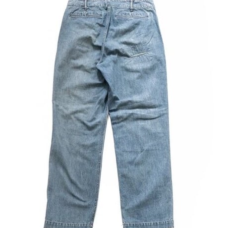 OLD JOE(オールドジョー) -PLEATED LIBERTY TROUSER SCAR FACE(INDIGO)