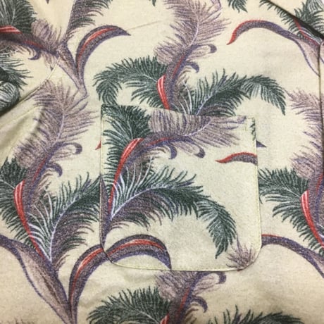5WHISTLE(ファイブホイッスル) -HAWAIIAN NEL SHIRT(BEIGE)