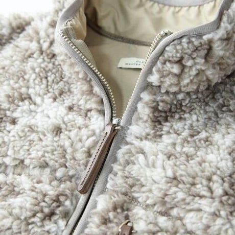 OLD JOE(オールドジョー) - ARABESQUE PILE ZIP JACKET(MOSS)