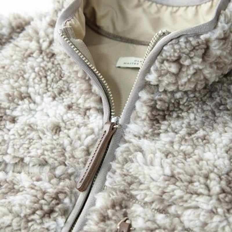 OLD JOE(オールドジョー) - ARABESQUE PILE ZIP JACKET(MO