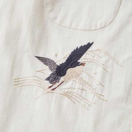 OLD JOE(オールドジョー) -SWALLOW COLLAR NASSOU SHIRTS EMBROIDERY(BONE)