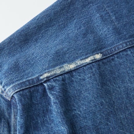 OLD JOE(オールドジョー) -ONE POCKET JEAN JACKET SCAR FACE & PAINT(INDIGO)