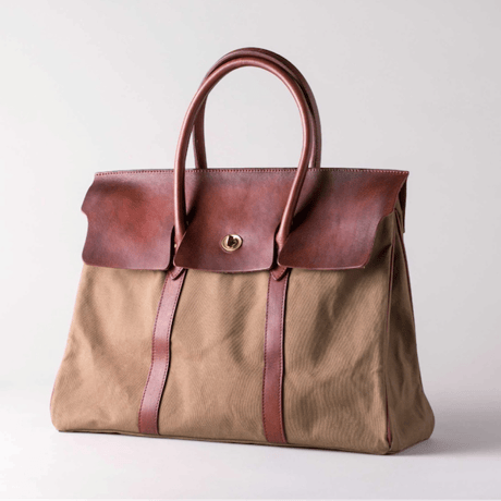 VASCO(ヴァスコ)-VS-270P  CANVAS×LEATHER SADDLE TOTE BAG