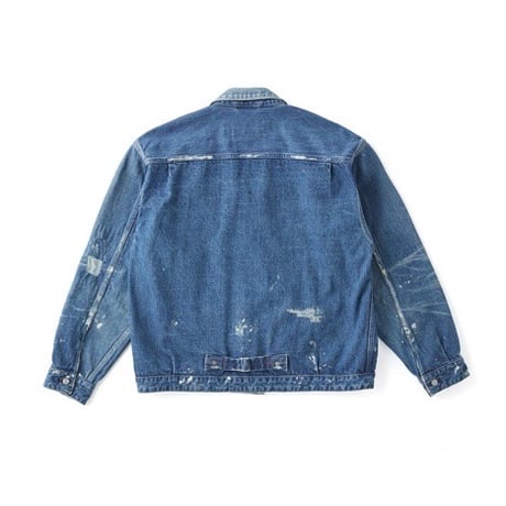 OLD JOE(オールドジョー) -ONE POCKET JEAN JACKET SCAR FACE & PAINT(INDIGO)