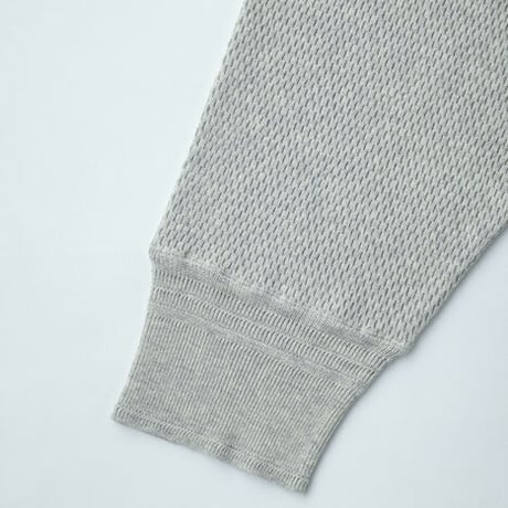 OLD JOE(オールドジョー) -HARD TWIST HONEYCOMB WUFFLE MOCK NECK(OATMEAL)