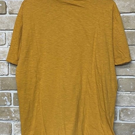 NorthNoName(ノースノーネーム)-LONE WOLF REVERSIBLE T(MUSTARD/BLACK)