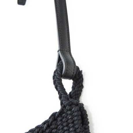 OLD JOE(オールドジョー) -PRIMITIVE WOVEN FISHING BAG(BLACK)