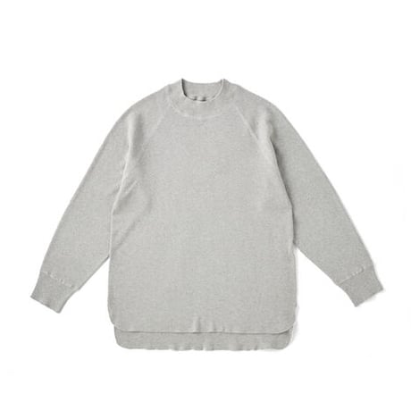 OLD JOE(オールドジョー) -HARD TWIST HONEYCOMB WUFFLE MOCK NECK(OATMEAL)