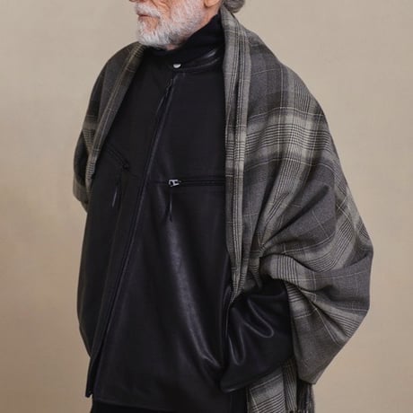 OLD JOE(オールドジョー) -AMISH PATTERN FRINGE SHAWL(AMISH WEAVE PATTERN)