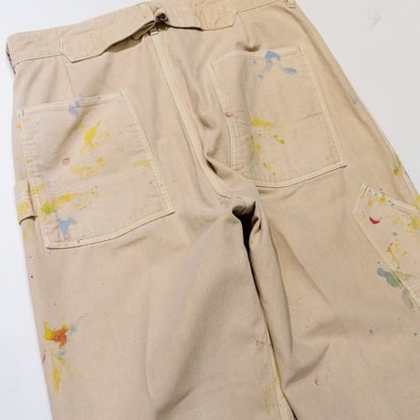 OLD JOE(オールドジョー) -DOUBLE CLOTH SNUGGER TROUSER PATINA & PAINT(NATURAL)