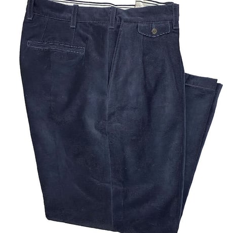 NorthNoName(ノースノーネーム)-TOW TUCK CORDUROY TROUSERS(GRAY)