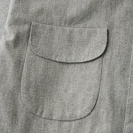 OLD JOE(オールドジョー) -SWALLOW COLLAR SPORTS SHIRTS Long-sleeve(JASPE GRAY)