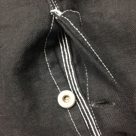 NorthNoName(ノースノーネーム)-30’s TYPE LINEN OVER ALL(BLACK)