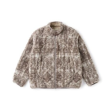 OLD JOE(オールドジョー) - ARABESQUE PILE ZIP JACKET(MOSS)