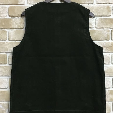 NorthNoName(ノースノーネーム) - CORDUROY VEST(GREEN)