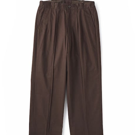 OLD JOE(オールドジョー) - FRONT TUCK ARMY TROUSER(ESPRRESO)