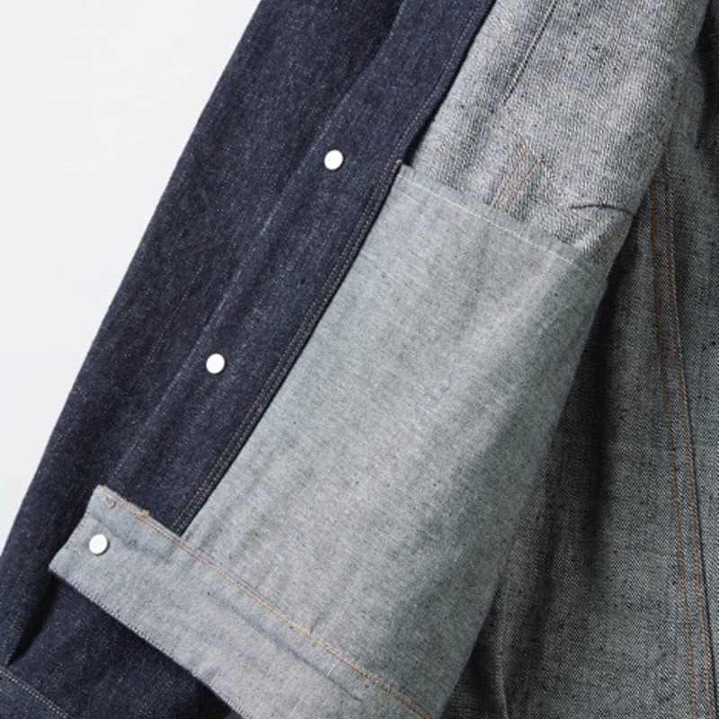 OLD JOE(オールドジョー) -CURVED FLAP JEAN JACKET(INDIG
