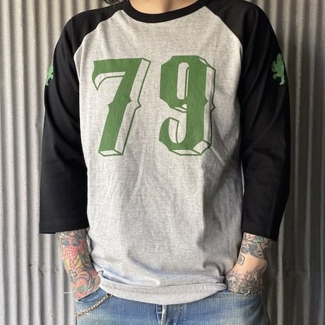 NorthNoName(ノースノーネーム)-NUMBERING BASEBALL T(GRAY/BLACK)