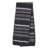 OLD JOE(オールドジョー) -FAIR ISLE SCARF(GRAPHITE)