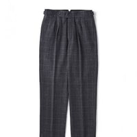 OLD JOE(オールドジョー) - DOUBLE PLEATED SMARTY TROUSER(WINDOW PANE)
