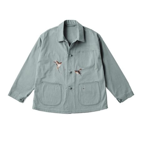 OLD JOE(オールドジョー) -PATINA HERRINGBONE SOUVENIR JACKET(CELADON)