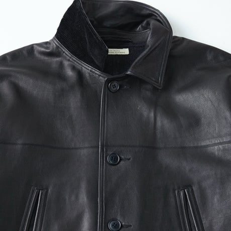 OLD JOE(オールドジョー) - STUNNING LEATHER DURABLE COAT ITALIAN CALF(ONYX BLACK)