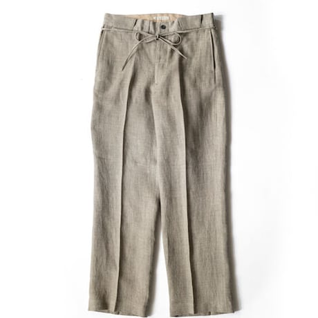 OLD JOE(オールドジョー) - STRING WAIST WORK TROUSER(HERRINGBONE LINEN)