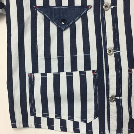 NorthNoName(ノースノーネーム)-LAUNDRY MAN JACKET(HICKORY)